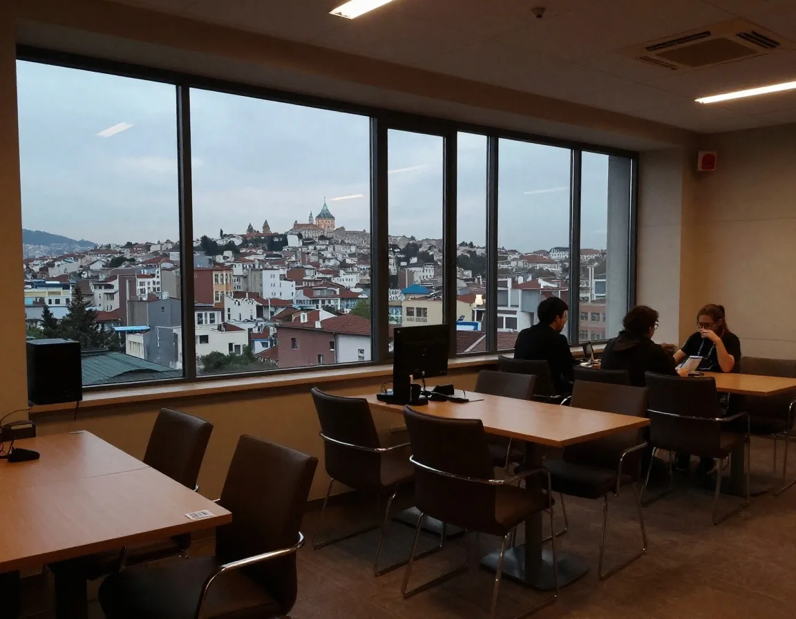 Baskılı defter üzerinde düzeltme kontrolü yapan eller