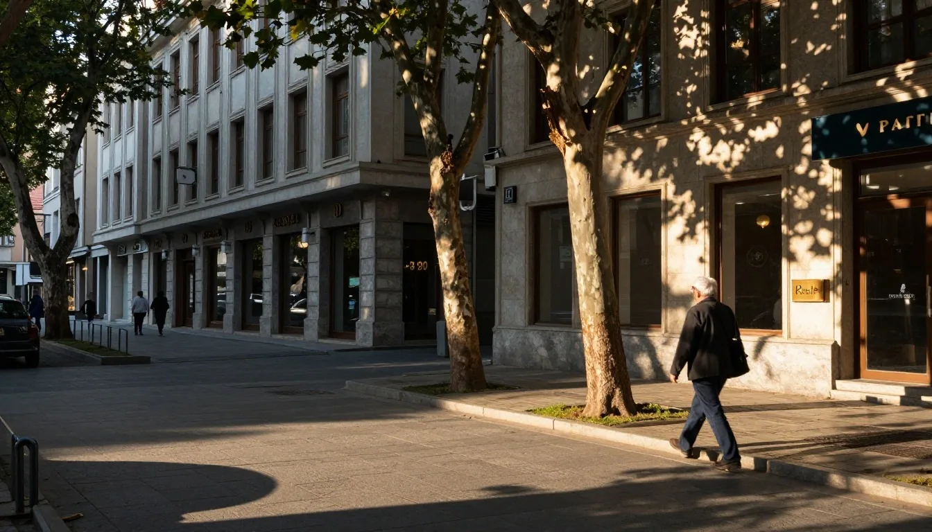 İstanbulda banka şubesi önü
